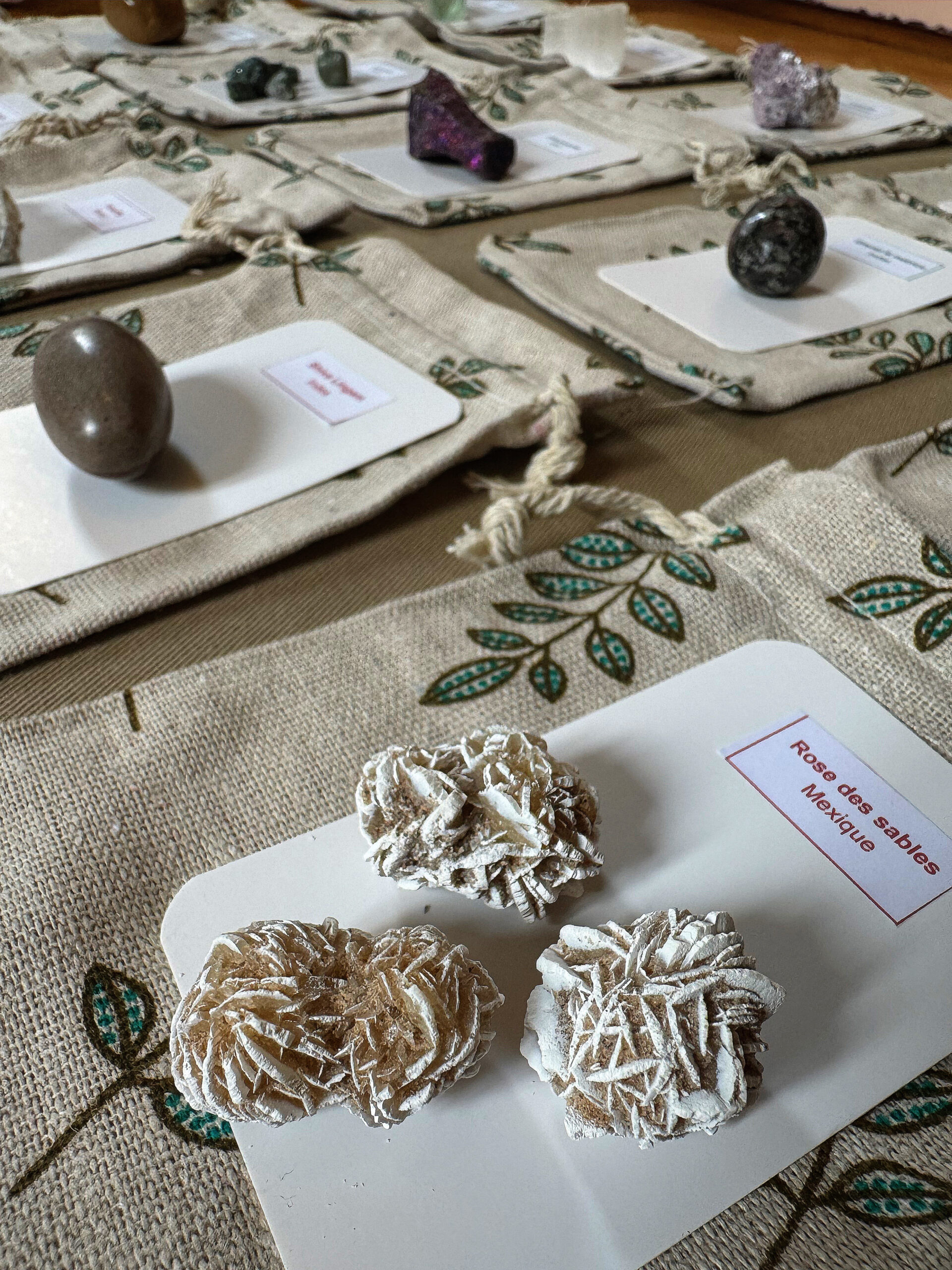 1 Calendrier de l'Avent pierres semi-précieuses